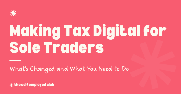 Making tax digital for sole traders