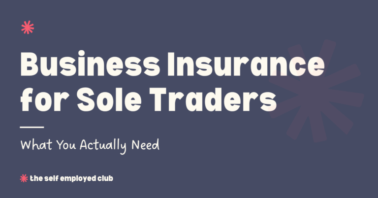 business insurance for UK sole traders