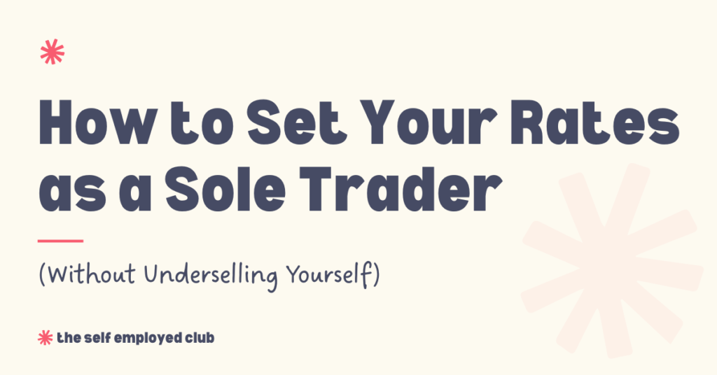 sole trader pricing