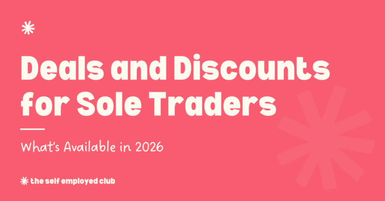 Deals and discounts for sole trader UK
