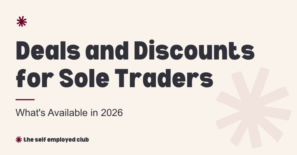 Deals and discounts for sole trader UK